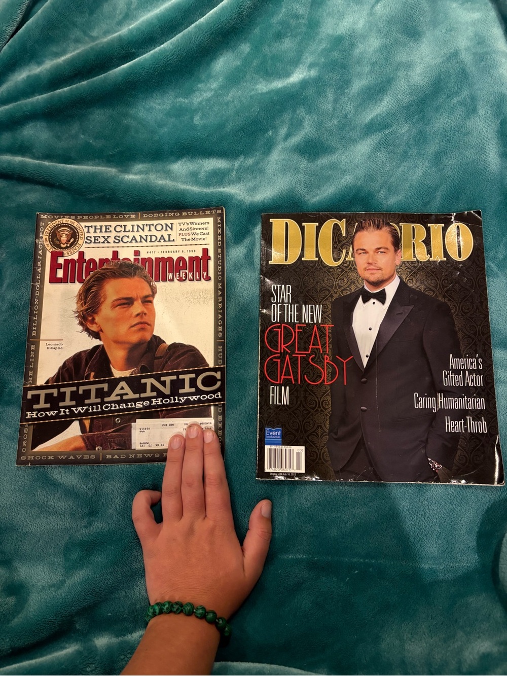 DiCaprio magazine bundle